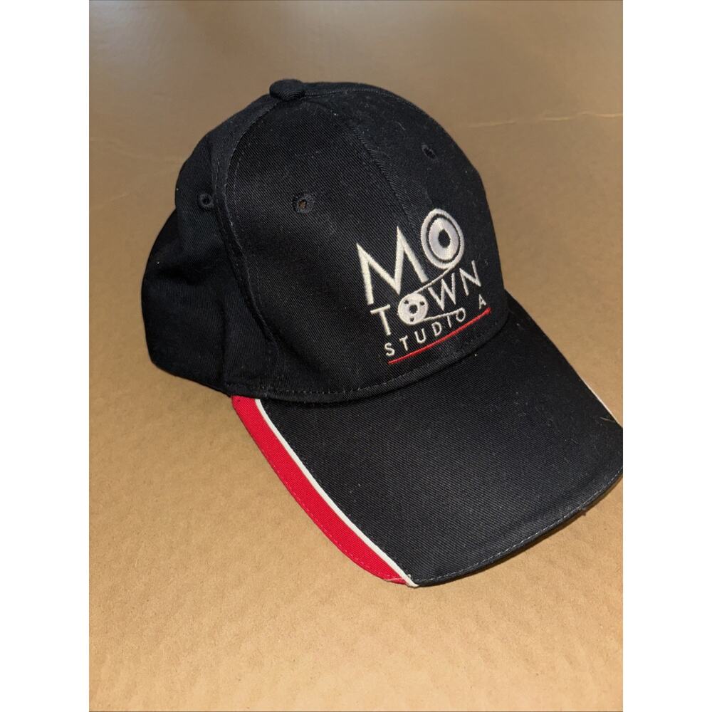 Motown Detroit Baseball Cap One Size Hook & Loop Embroidered